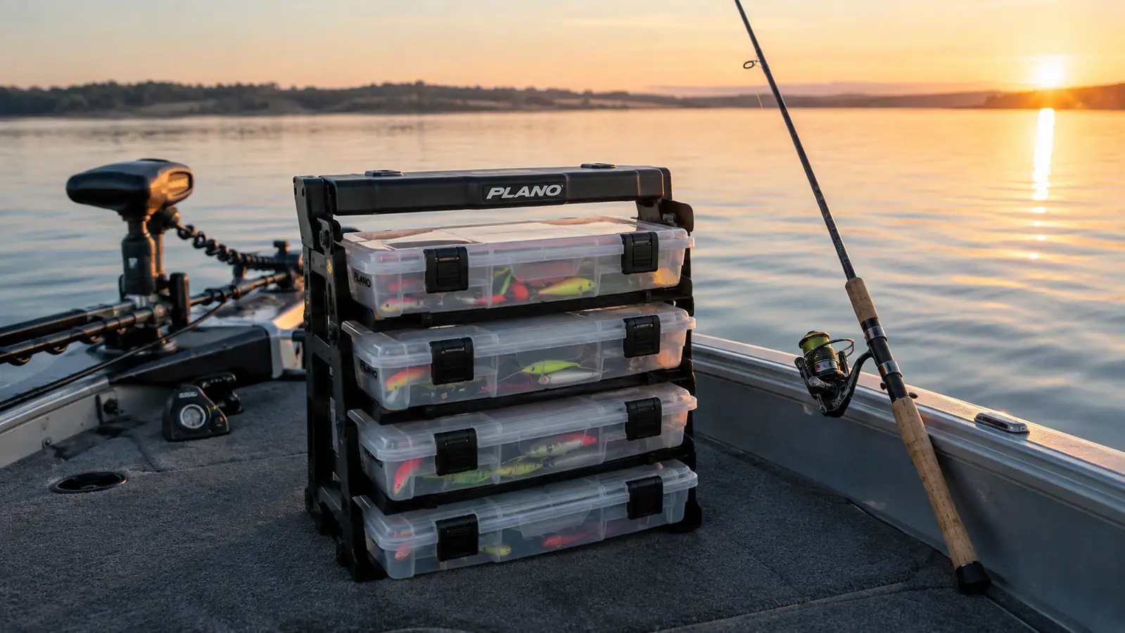 How to Organize Tackle for Walleye and Pike in a 16-Foot Boat